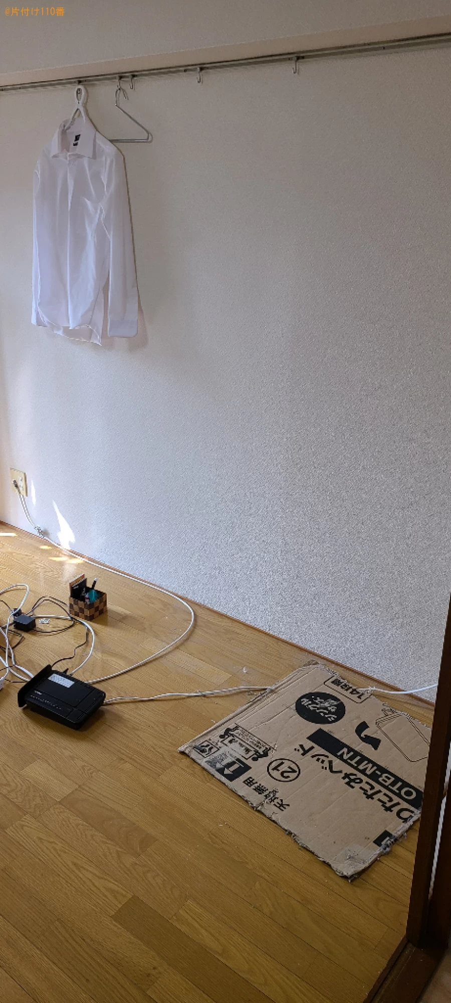 【下関市生野町】レンジ台、クローゼット、折り畳みベッド等の回収