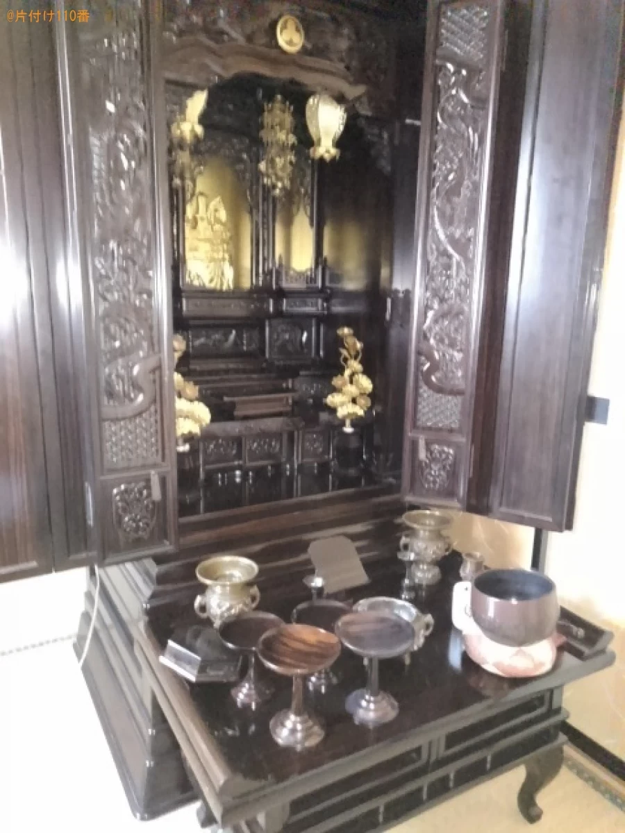 【富士市広見東本町】仏壇、仏具、タンス、布団等の回収・処分ご依頼