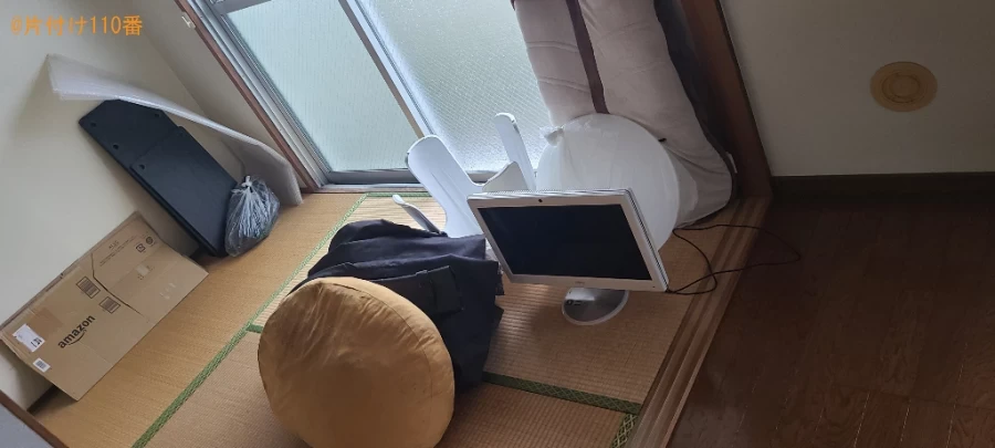 【山口市芝崎町】家庭用エアコン、PC、椅子、座椅子、衣類等の回収