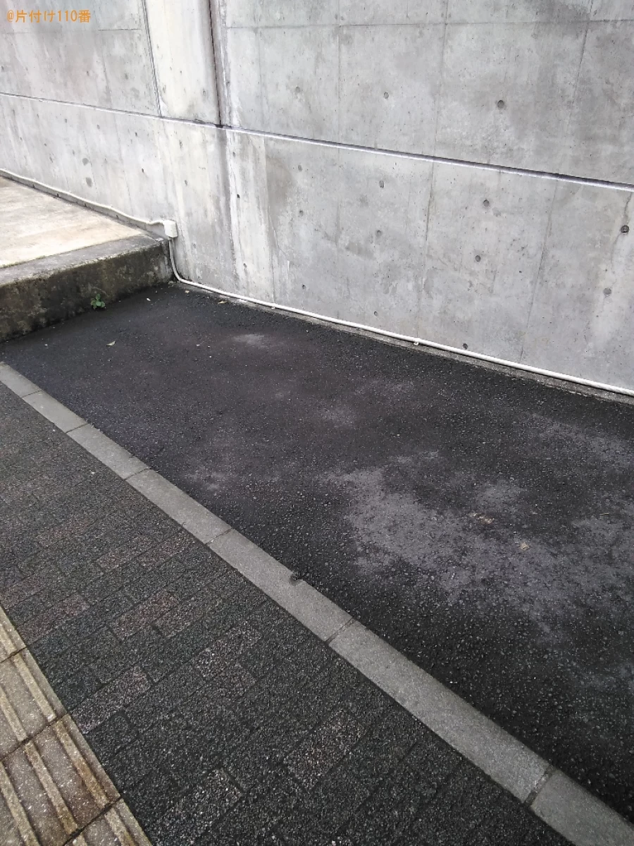 【長崎市馬町】マットレス付きシングルベッドの回収・処分ご依頼