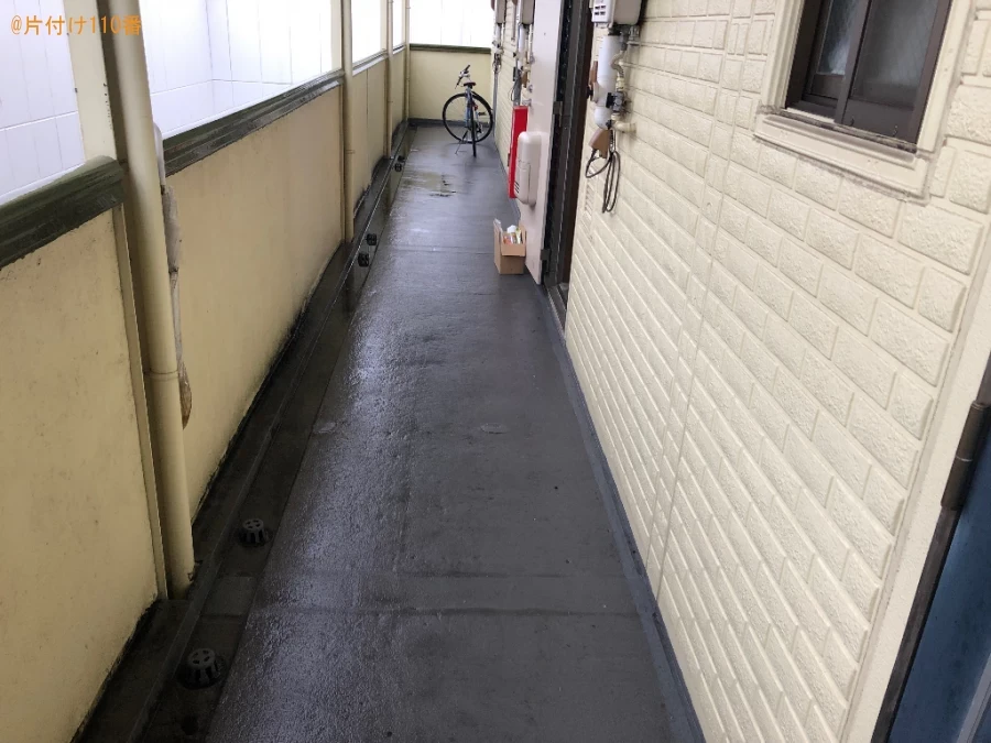 【周南市】カラーボックス、洗濯機、ガスコンロ、ラック等の回収