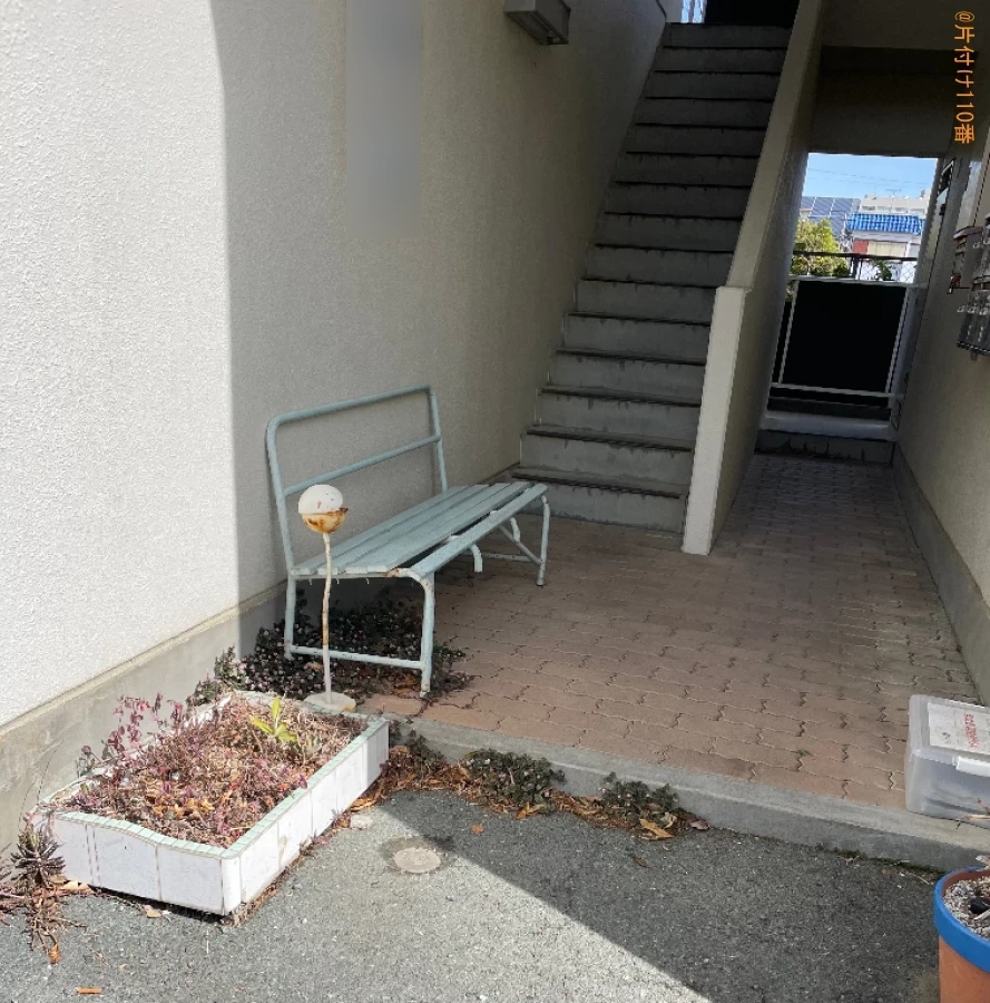 【浜松市中区】シングルベッド、ハンガーラック、テレビ台等の回収