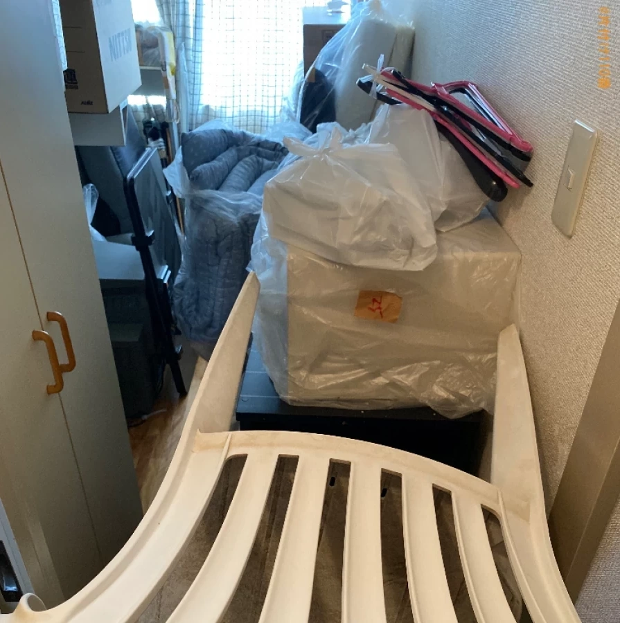 【所沢市小手指町】クローゼット、タンス、婚礼タンス、布団等の回収