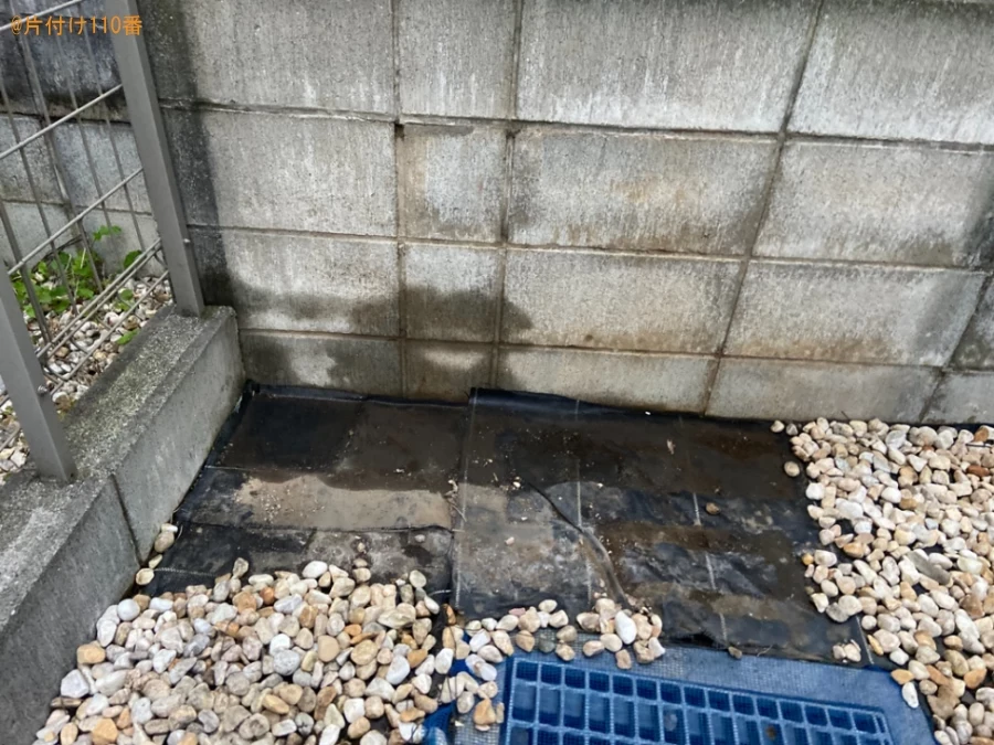 【厚木市】ブロック、レンガで出来たようなプランターの回収・処分