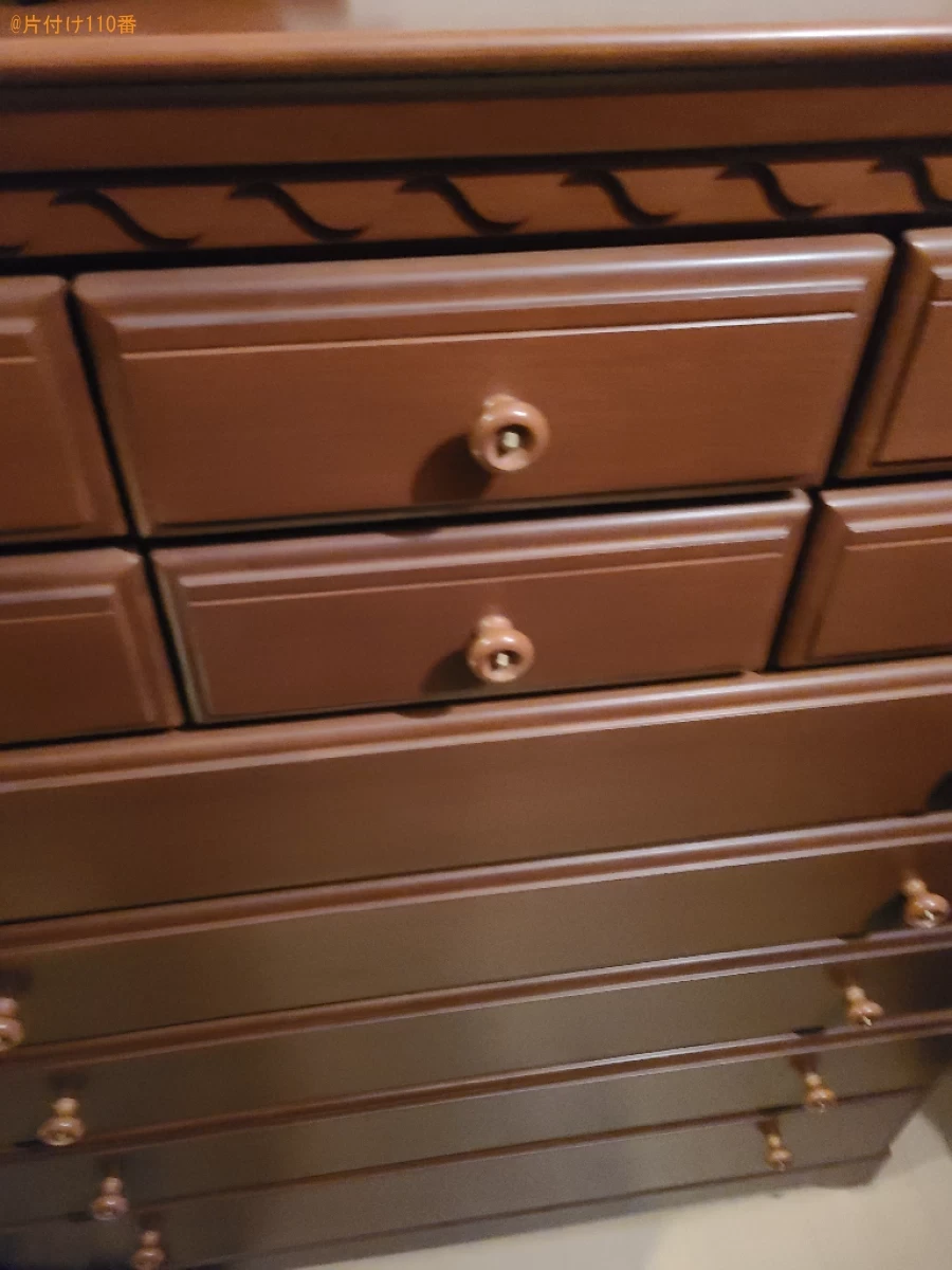 【徳島市昭和町】タンスの回収・処分ご依頼　お客様の声