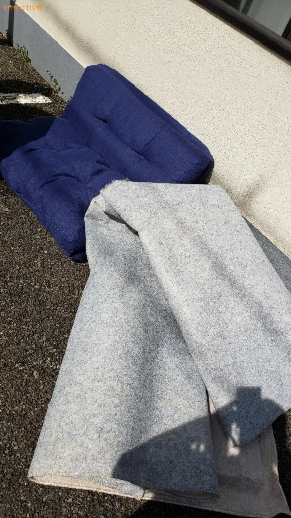 【三鷹市】二人用座椅子、カーペットの回収・処分ご依頼　お客様の声