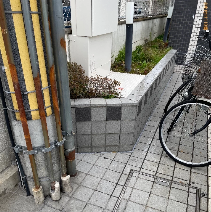 【京都市右京区】物干しラック、布団、段ボール、一般ごみ等の回収