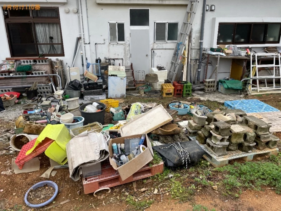 【うるま市】テレビ、洗濯機、炊飯器、ガスコンロ、台所用品等の回収