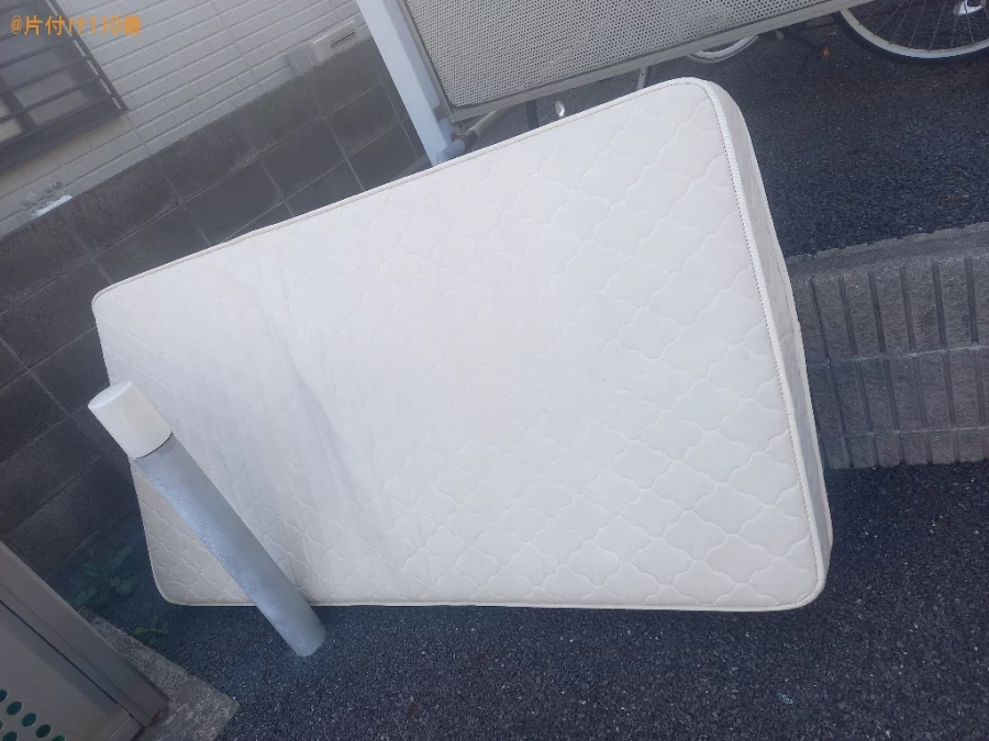 【船橋市】シングルベッドマットレスの回収・処分ご依頼　お客様の声