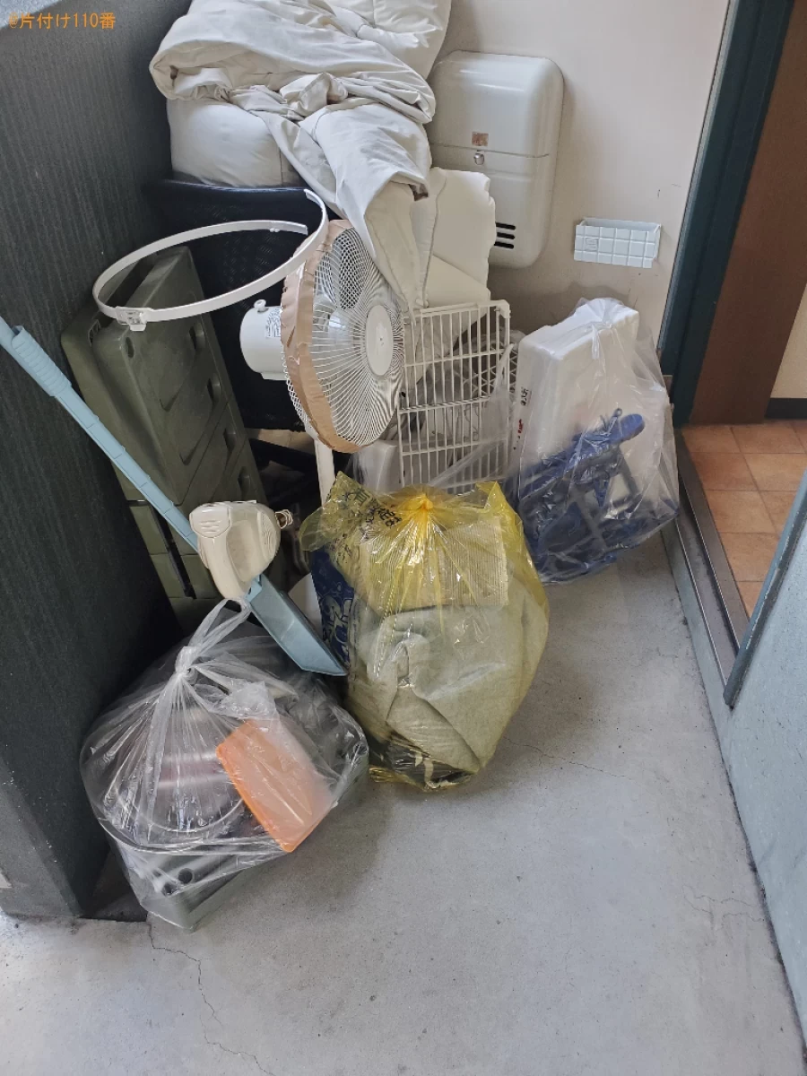 【岡山市北区】自転車、椅子、扇風機、一般ごみ等の回収・処分ご依頼
