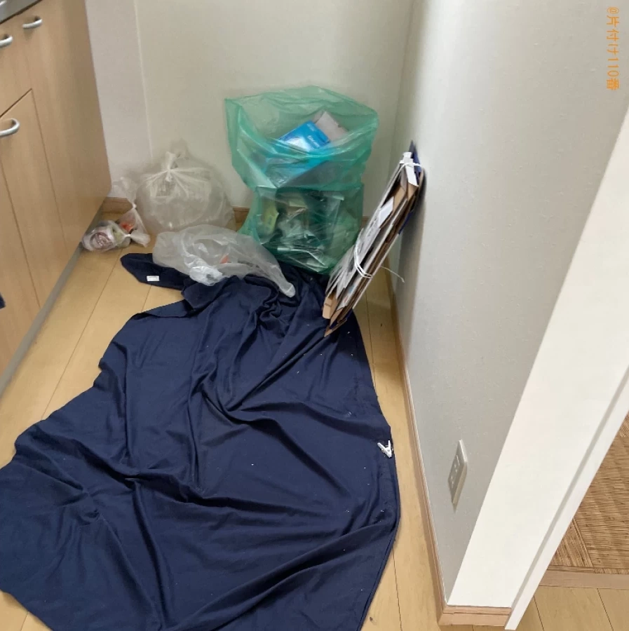 【弘前市】マットレス付きシングルベッド、冷蔵庫、洗濯機等の回収