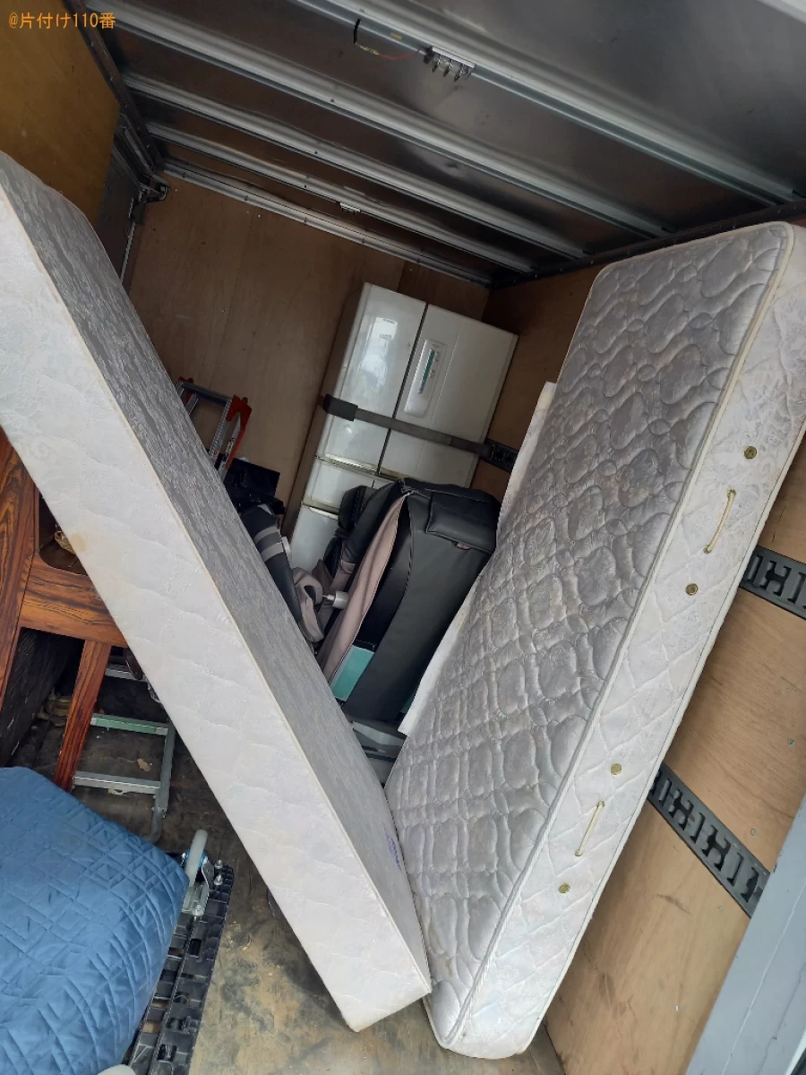 【市原市】マットレス付きシングルベッドの回収・処分ご依頼