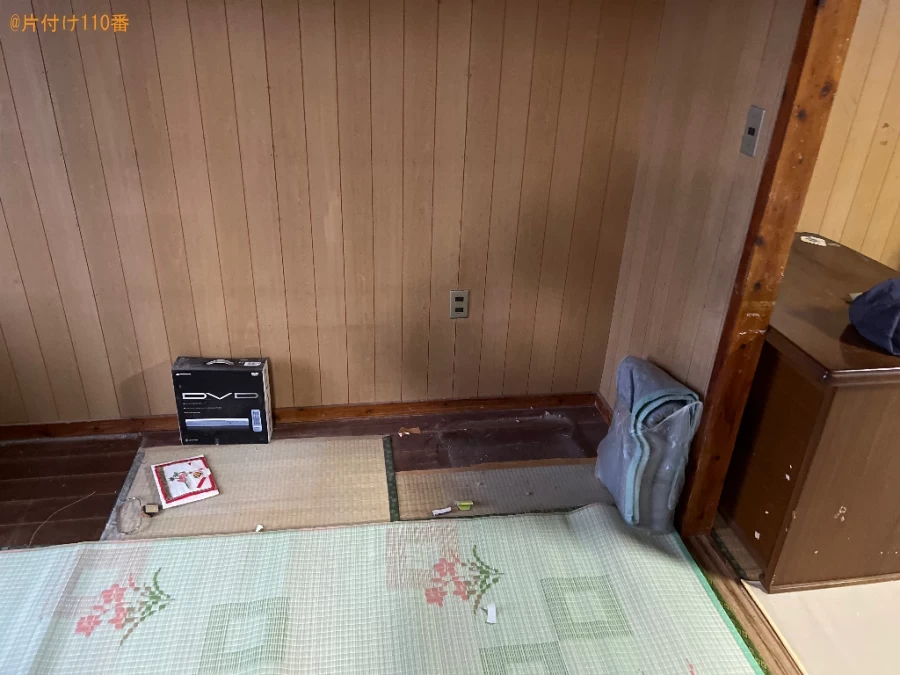 【国頭郡金武町】カラーボックス、冷蔵庫、テレビ、タンス等の回収