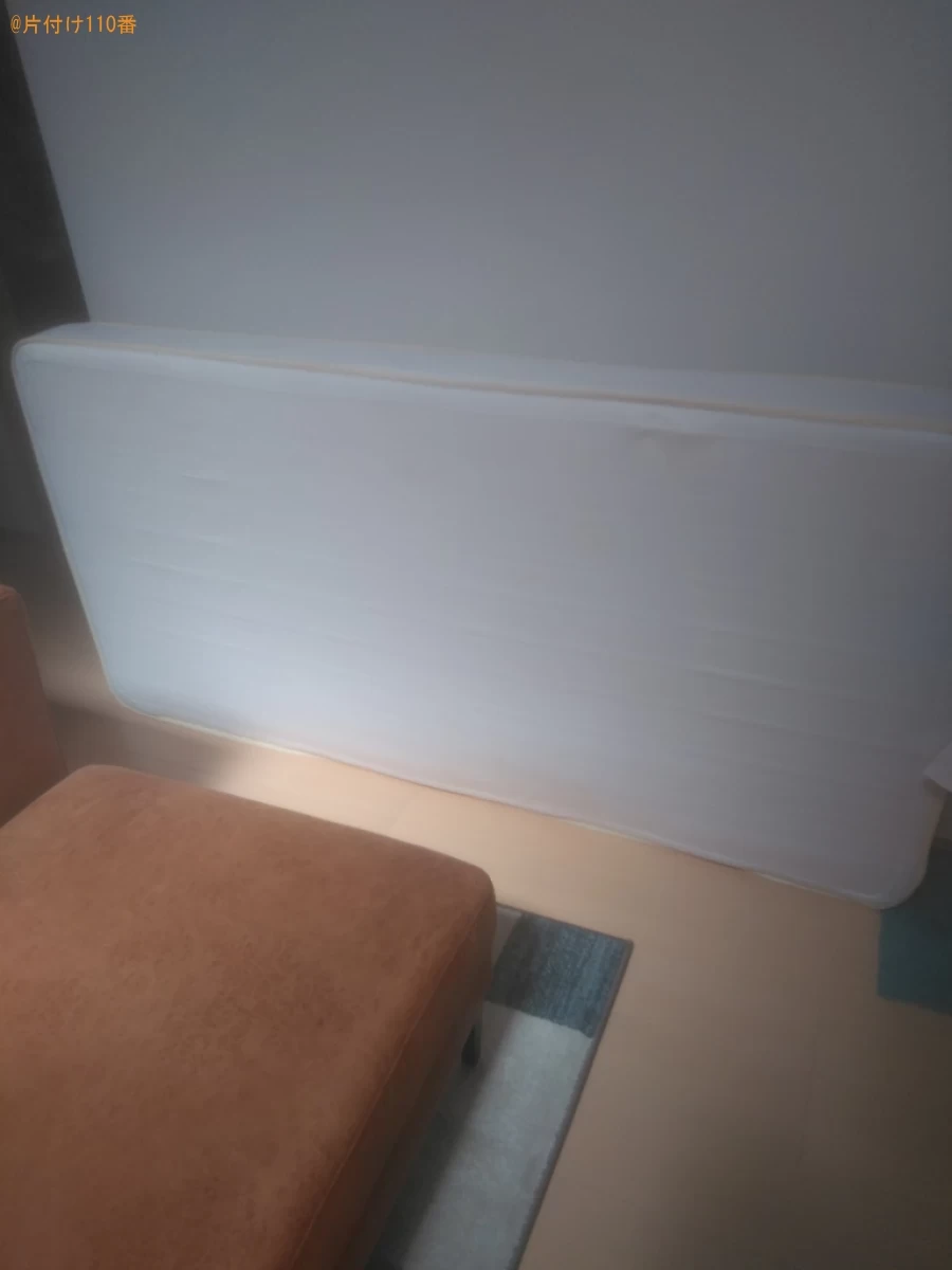 【松山市】マットレス付きシングルベッドの回収・処分ご依頼