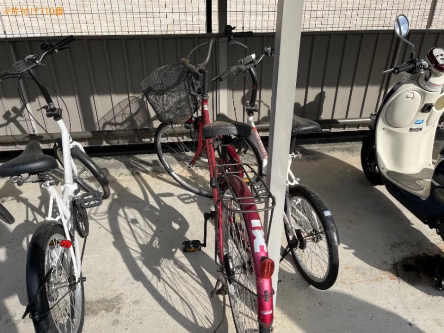 【大津市】自転車の回収・処分ご依頼　お客様の声