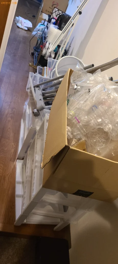 【大月市】収納ケース、引き出し、ペットボトル等の回収・処分ご依頼