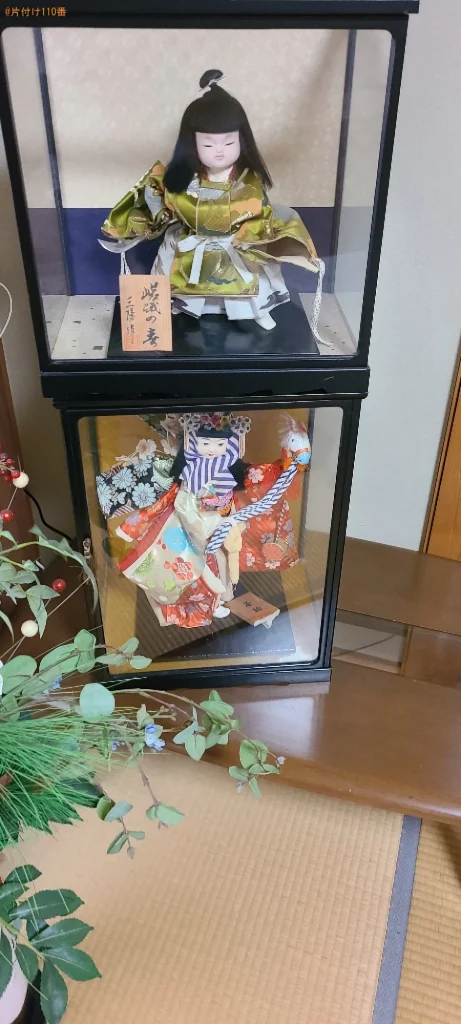 【下関市大坪本町】雛人形、武者飾り、兜、五月人形の回収・処分