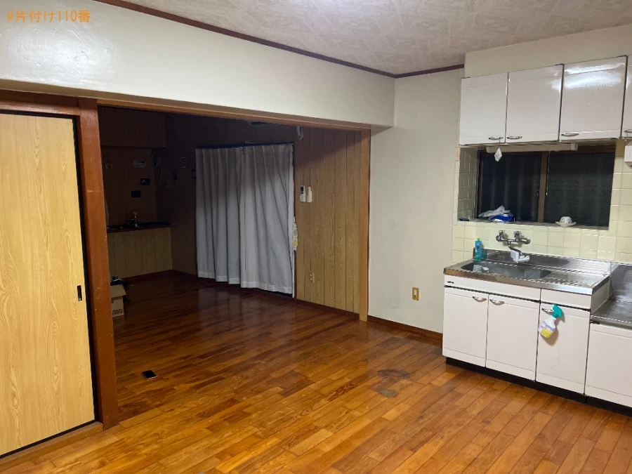 【那覇市首里崎山町】ＰＣ、鏡台、ラック、布団、扇風機等の回収