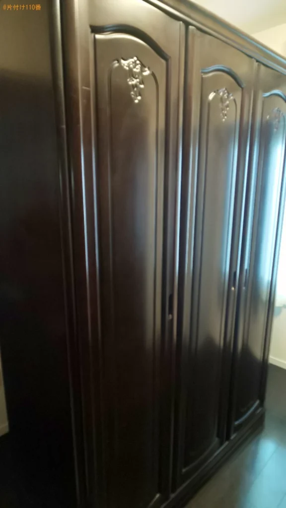 【高石市】婚礼タンスの回収・処分ご依頼　お客様の声