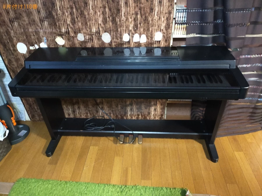 【岡山市南区】電子ピアノの回収・処分ご依頼　お客様の声