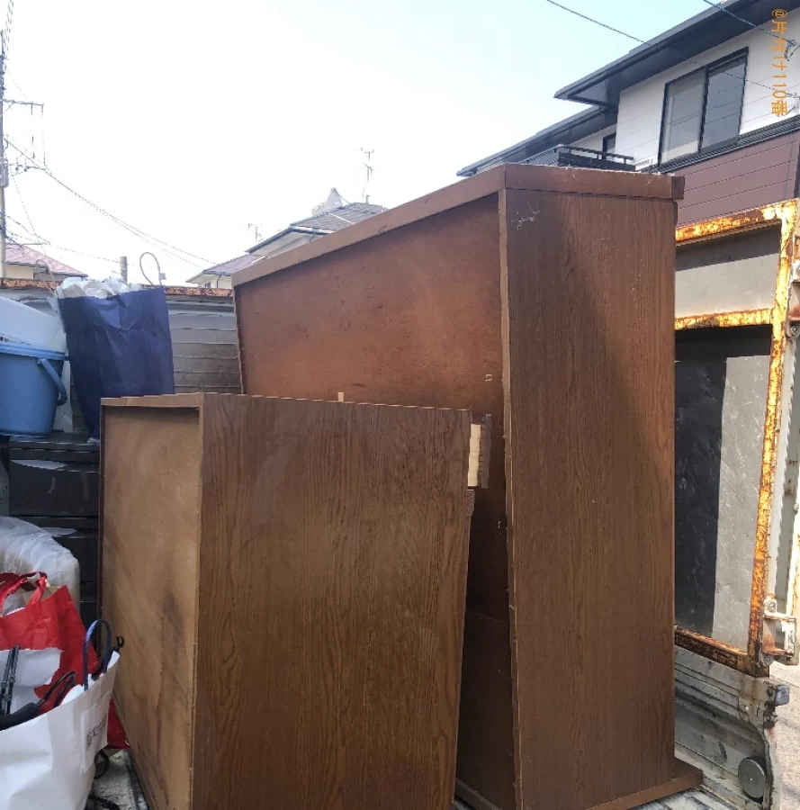 【佐賀市東与賀町】食器棚の回収・処分ご依頼 お客様の声