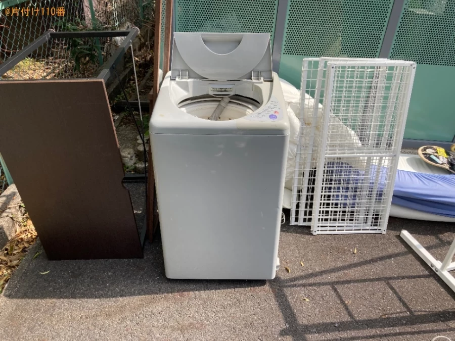 【草津市】洗濯機の回収・処分ご依頼　お客様の声