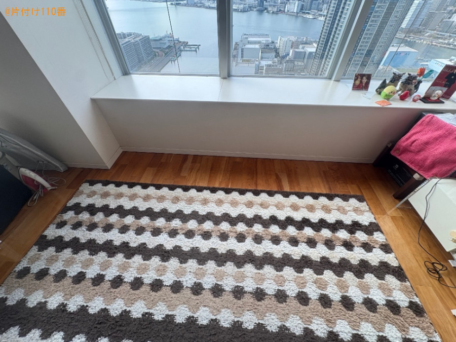 【中央区】三人掛けソファーの回収・処分ご依頼　お客様の声