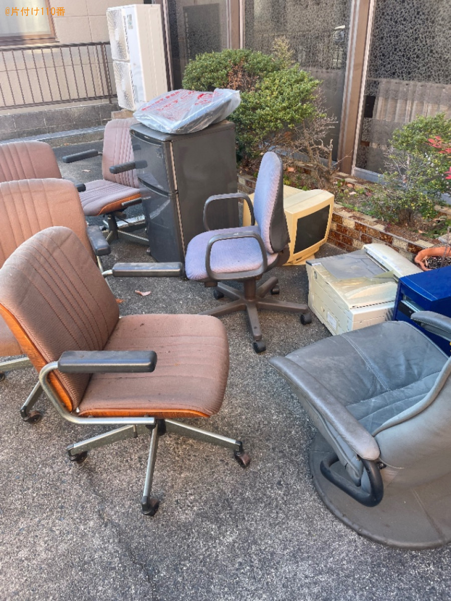 【豊橋市向山台町】冷蔵庫、テレビ、椅子、パソコン等の回収・処分