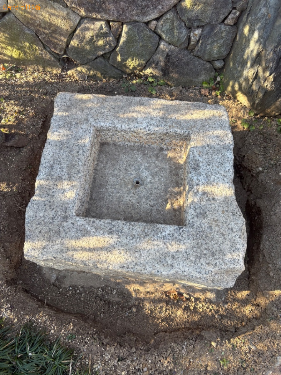 【さいたま市中央区】庭石の回収・処分ご依頼　お客様の声