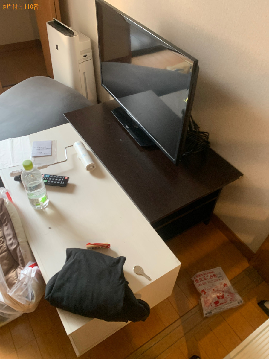 【福岡市中央区】冷蔵庫、テレビ、洗濯機、テレビ台、炊飯器等の回収