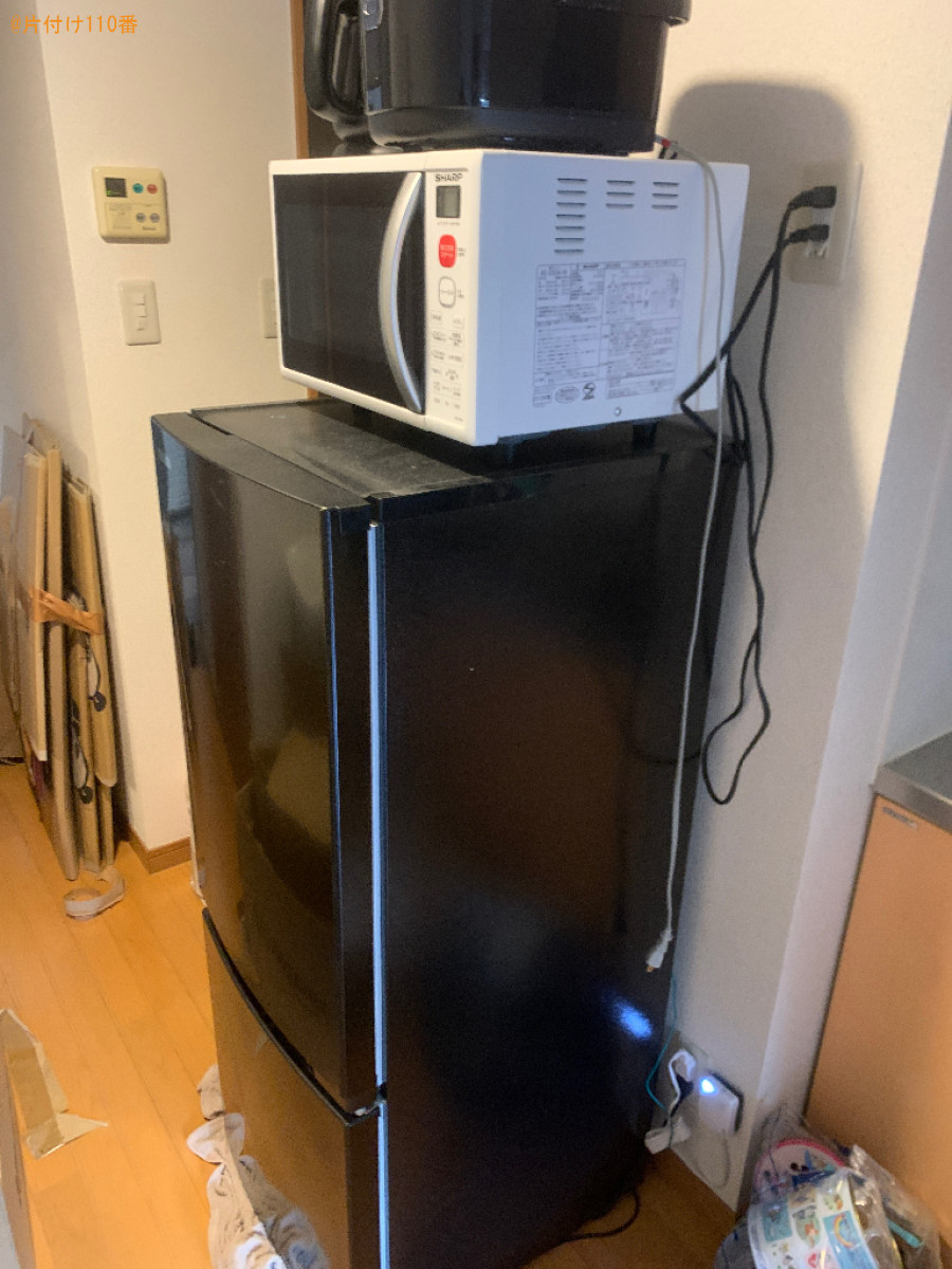 【福岡市中央区】冷蔵庫、テレビ、洗濯機、テレビ台、炊飯器等の回収