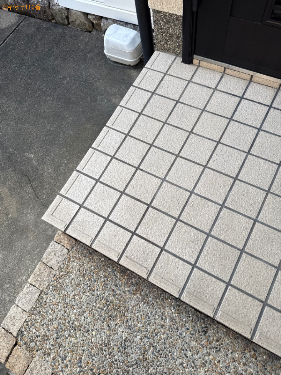 【宇治市】中身が入ったガスボンベの回収・処分ご依頼　お客様の声