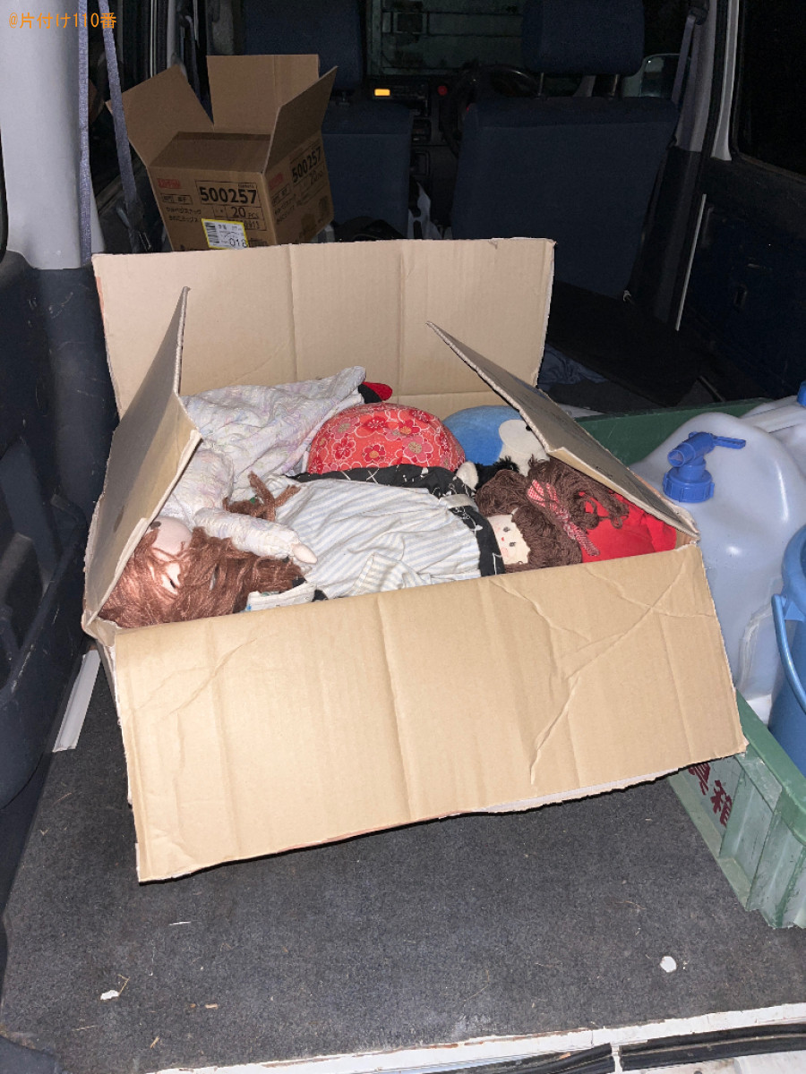 【岡谷市】人形、ぬいぐるみの回収・処分ご依頼　お客様の声