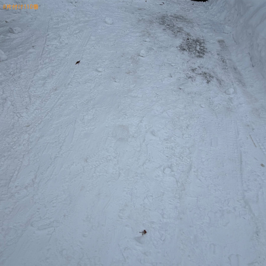 【青森市】除雪作業ご依頼　お客様の声