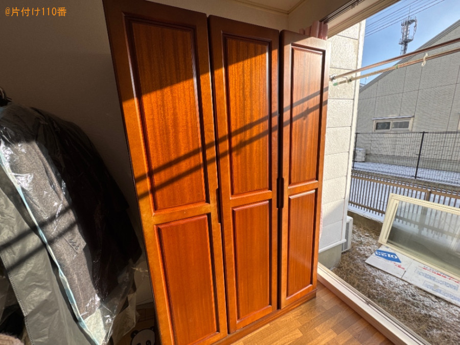 【一関市】婚礼タンスの回収・処分ご依頼　お客様の声