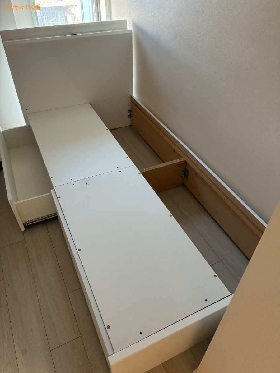 【北区】シングルベッド、テレビ、ダイニングテーブル等の回収・処分