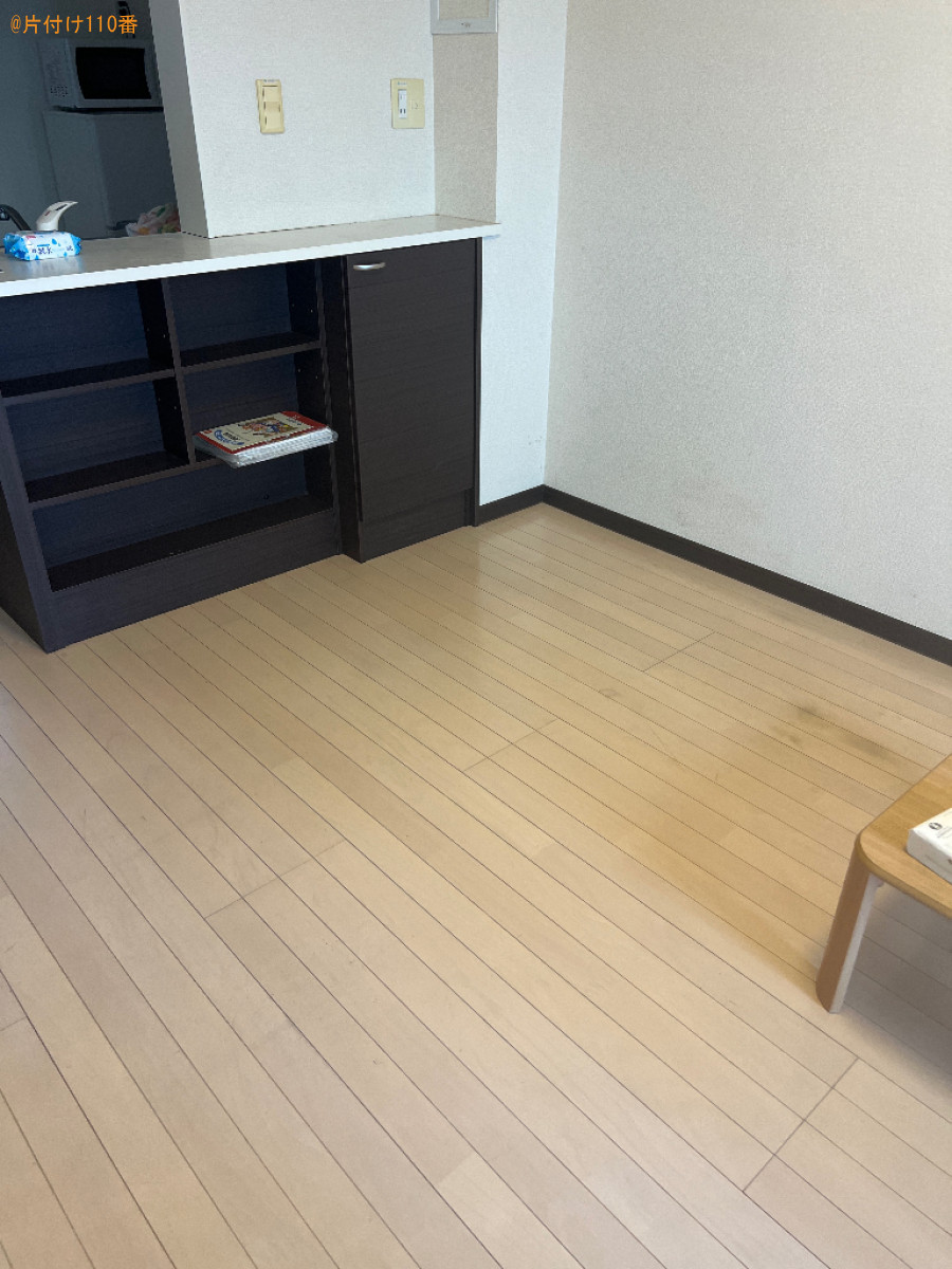 【岡山市北区】二人掛けソファーの回収・処分ご依頼　お客様の声