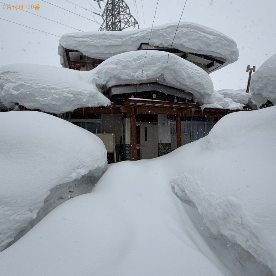 【青森市新町】雪かき、屋根の雪下ろし作業ご依頼　お客様の声