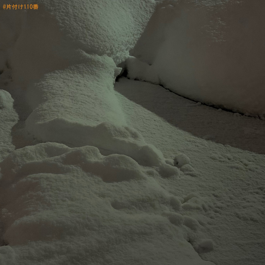 【青森市】車をスタックから救出する作業ご依頼　お客様の声