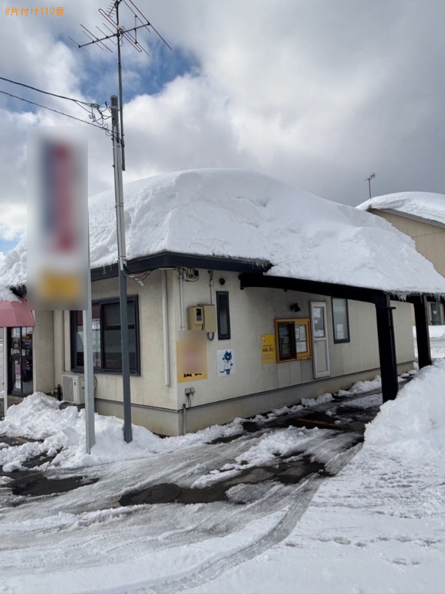 【青森市】屋根の雪下ろしと排雪作業ご依頼　お客様の声
