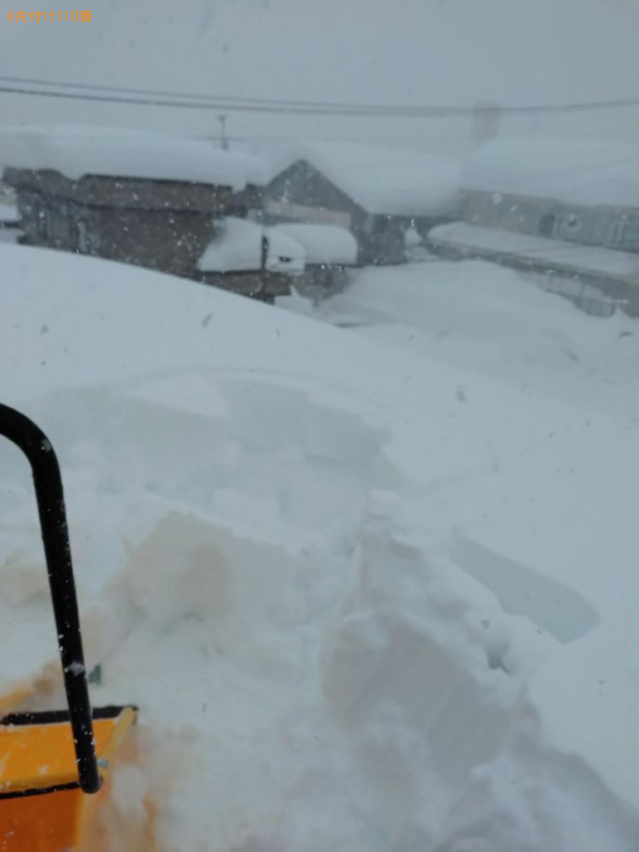【青森市】屋根の雪下ろし作業ご依頼　お客様の声