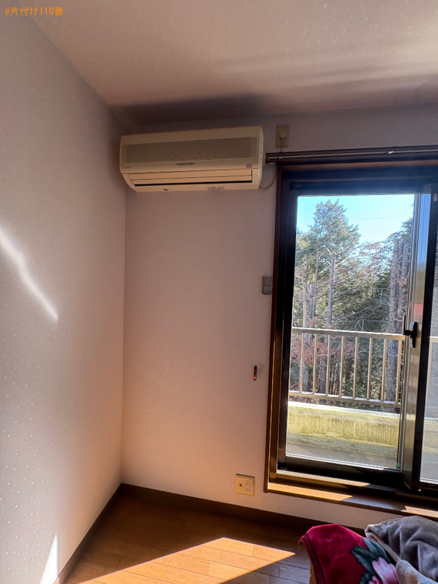 【駿東郡小山町】家庭用エアコンの回収・処分ご依頼　お客様の声