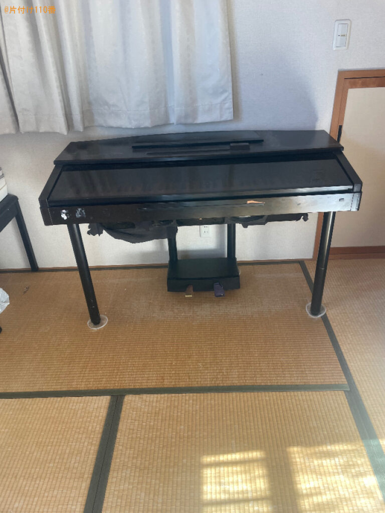 【浜松市中央区】電子ピアノ、テレビの回収・処分ご依頼　お客様の声