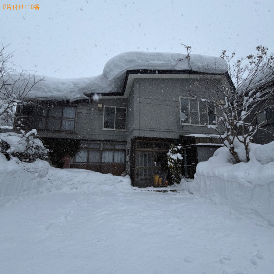 【青森市】屋根の雪下ろし作業ご依頼　お客様の声
