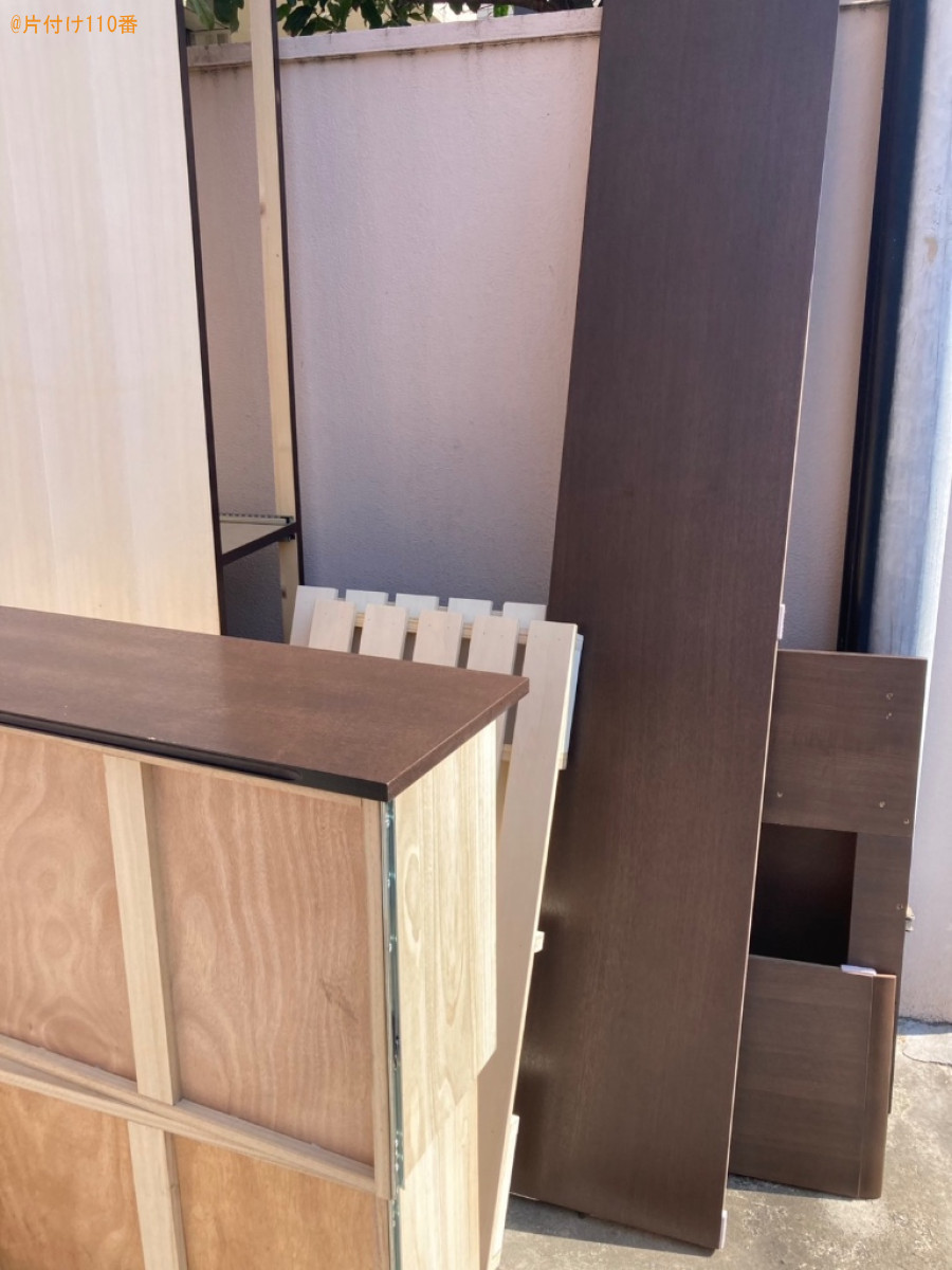 【大田区】シングルベッドの回収・処分ご依頼　お客様の声