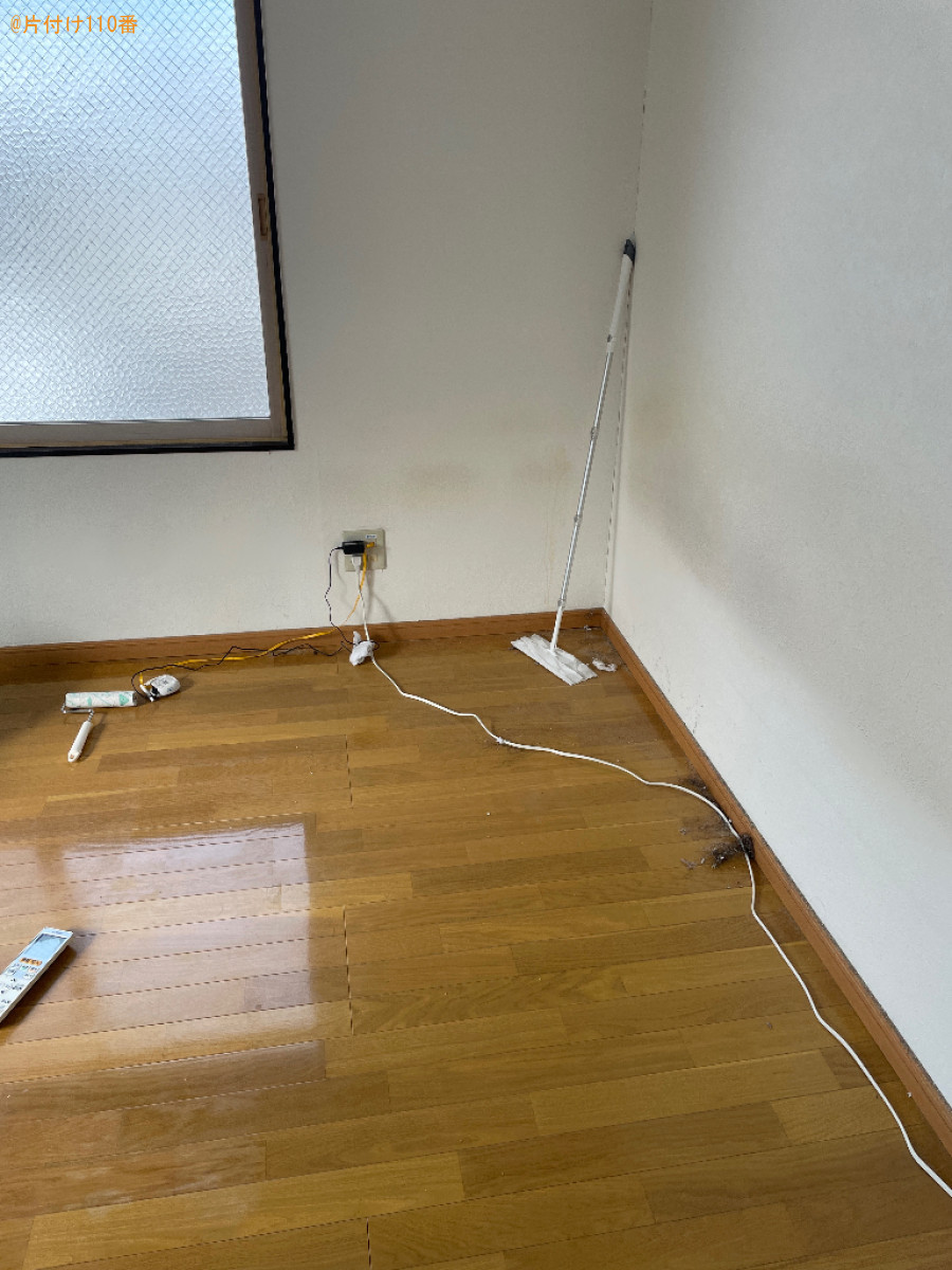 【弘前市富士見町】洗濯機、マットレス付きシングルベッド等の回収