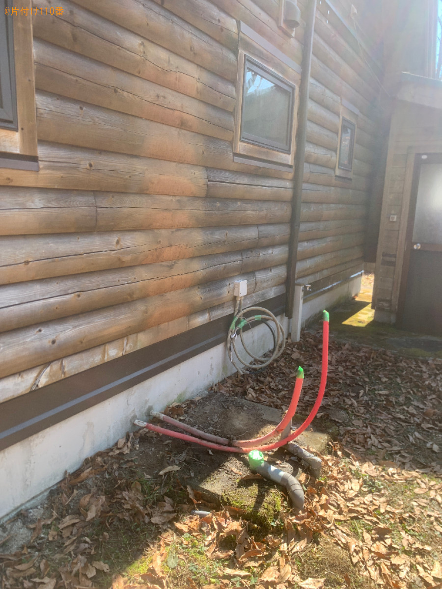 【那珂川市】給湯器の撤去作業ご依頼　お客様の声