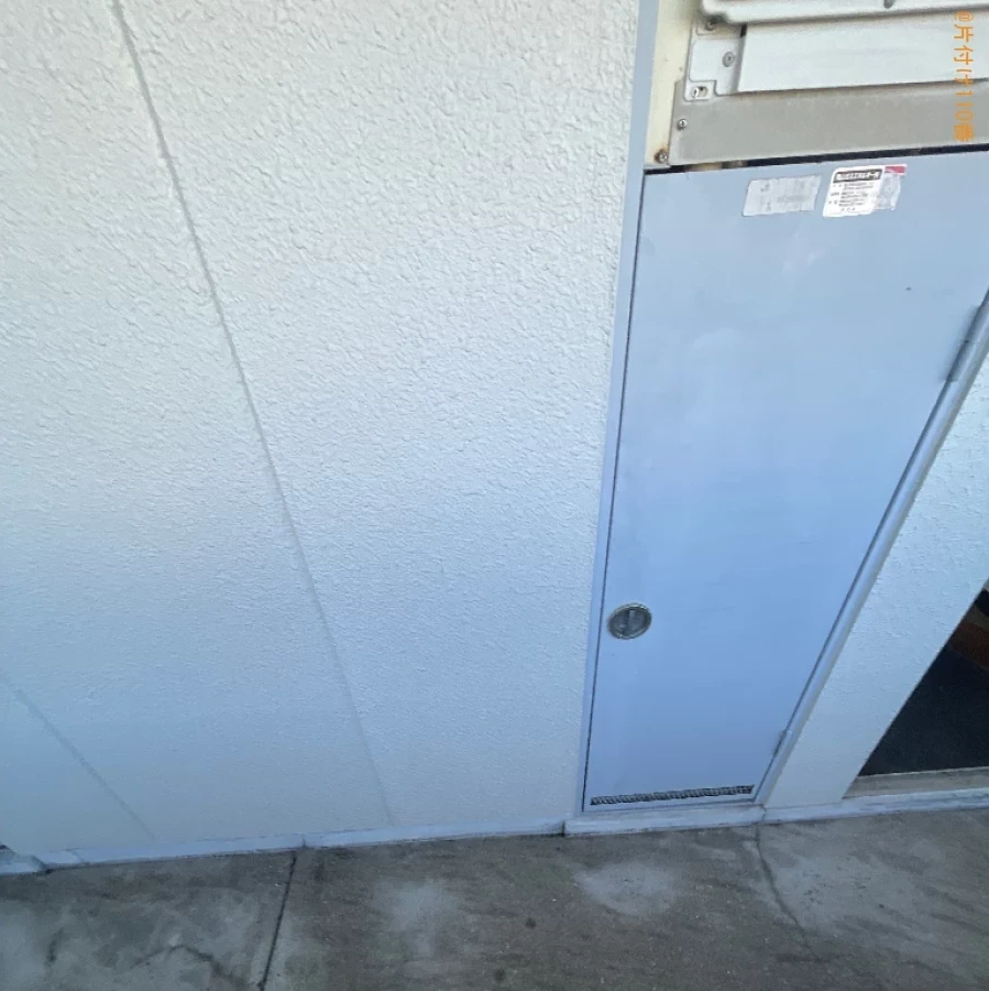 【岡山市北区】片付けと不用品(冷蔵庫、洗濯機、本棚等)の回収