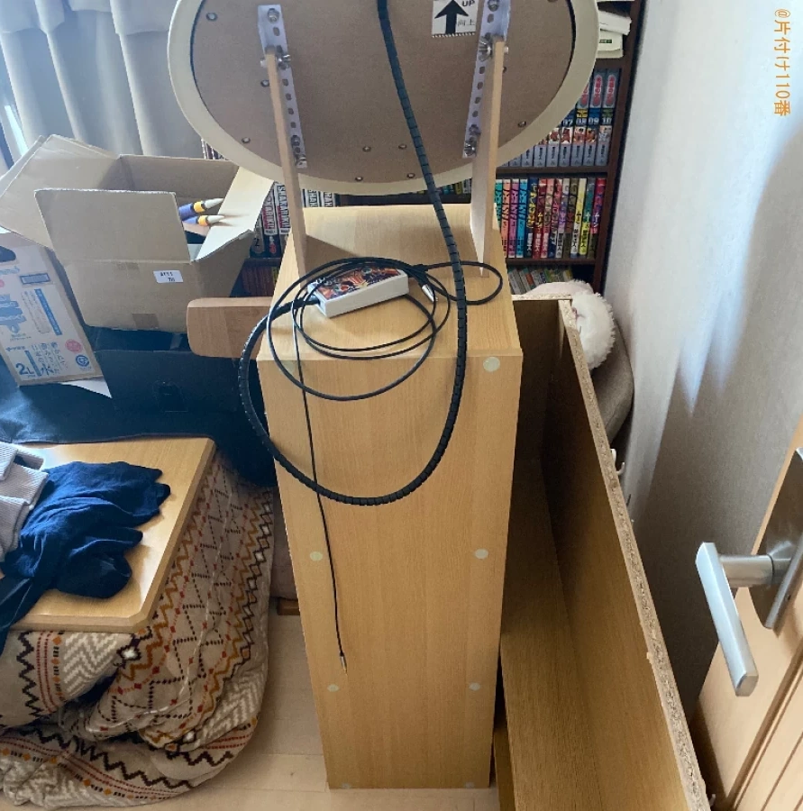 【桶川市】学習机の回収・処分ご依頼　お客様の声