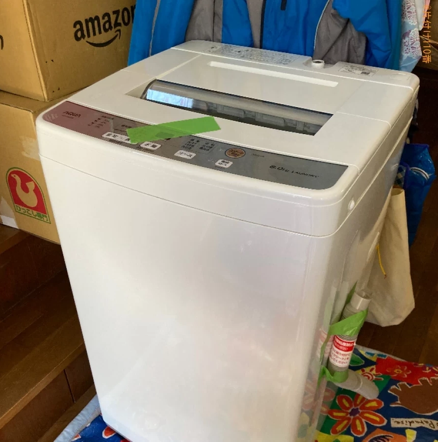 【伊勢崎市野町】洗濯機の運搬と設置作業ご依頼 お客様の声